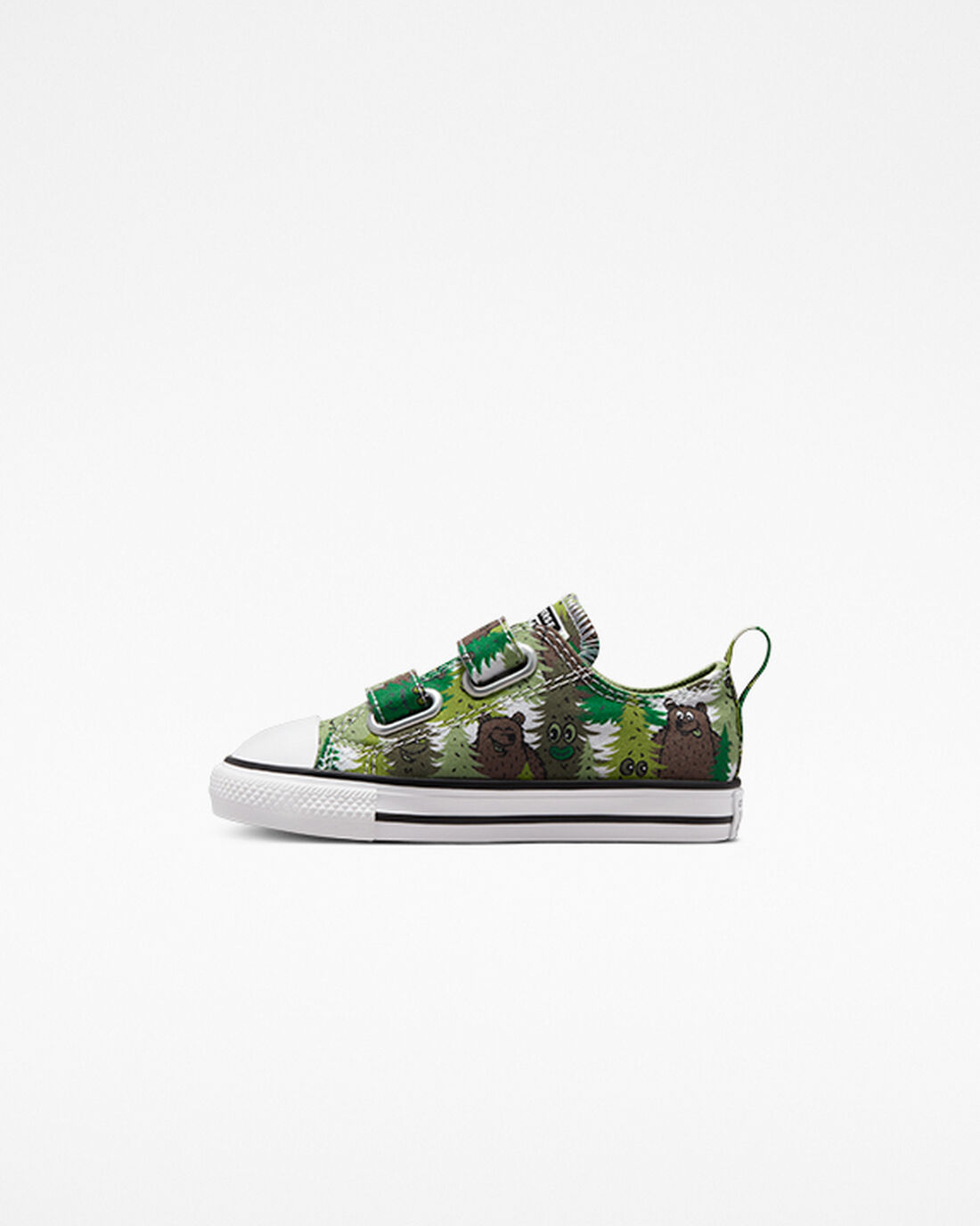 Boys' Converse Chuck Taylor All Star Easy-On Forest Camo Sneakers White/Green | Australia-45761