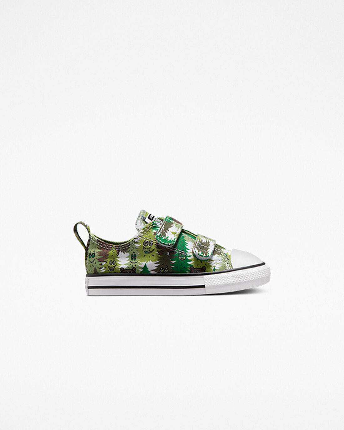 Boys\' Converse Chuck Taylor All Star Easy-On Forest Camo Sneakers White/Green | Australia-45761