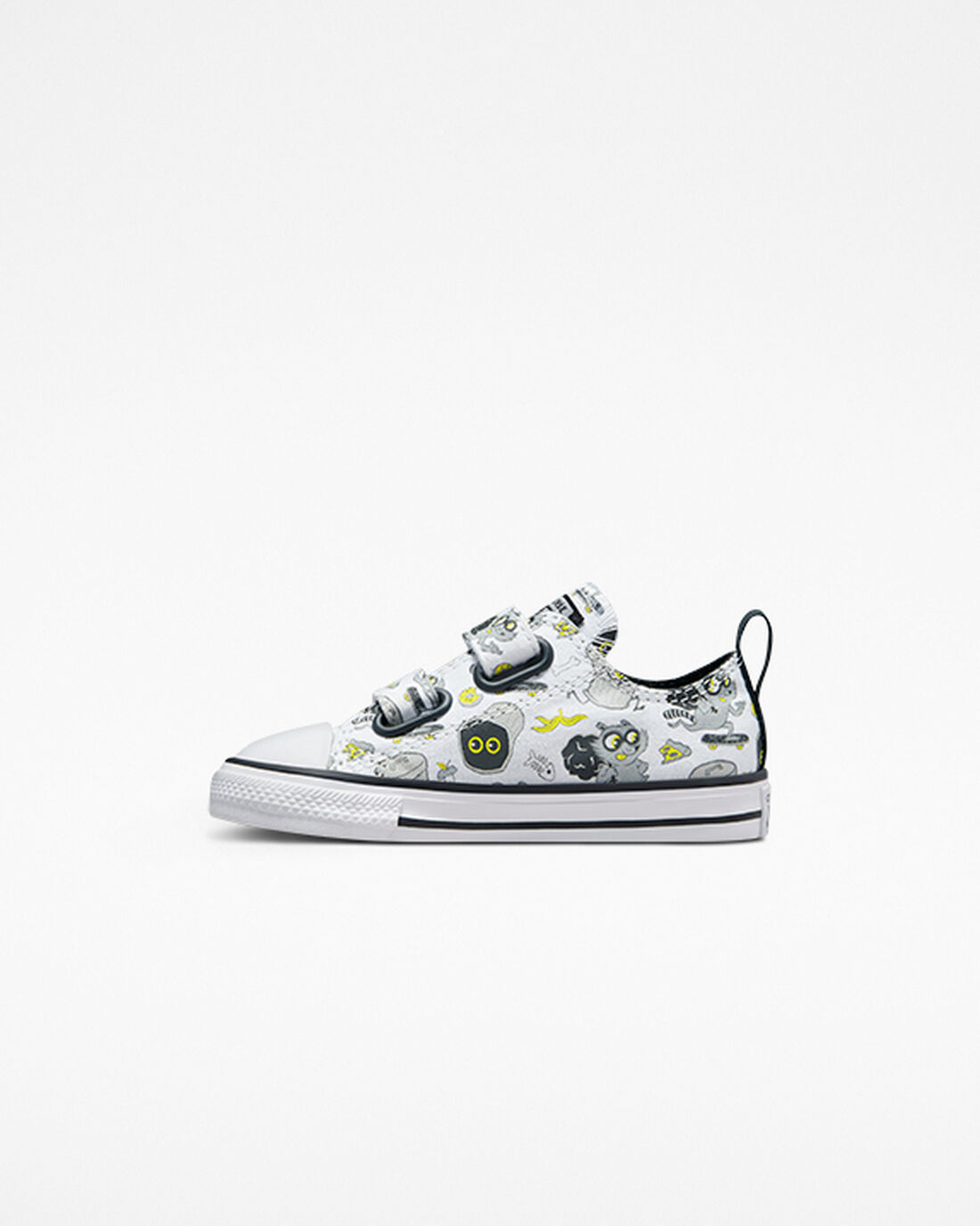 Boys' Converse Chuck Taylor All Star Easy-On Raccoons Sneakers White/Black/Grey | Australia-74836