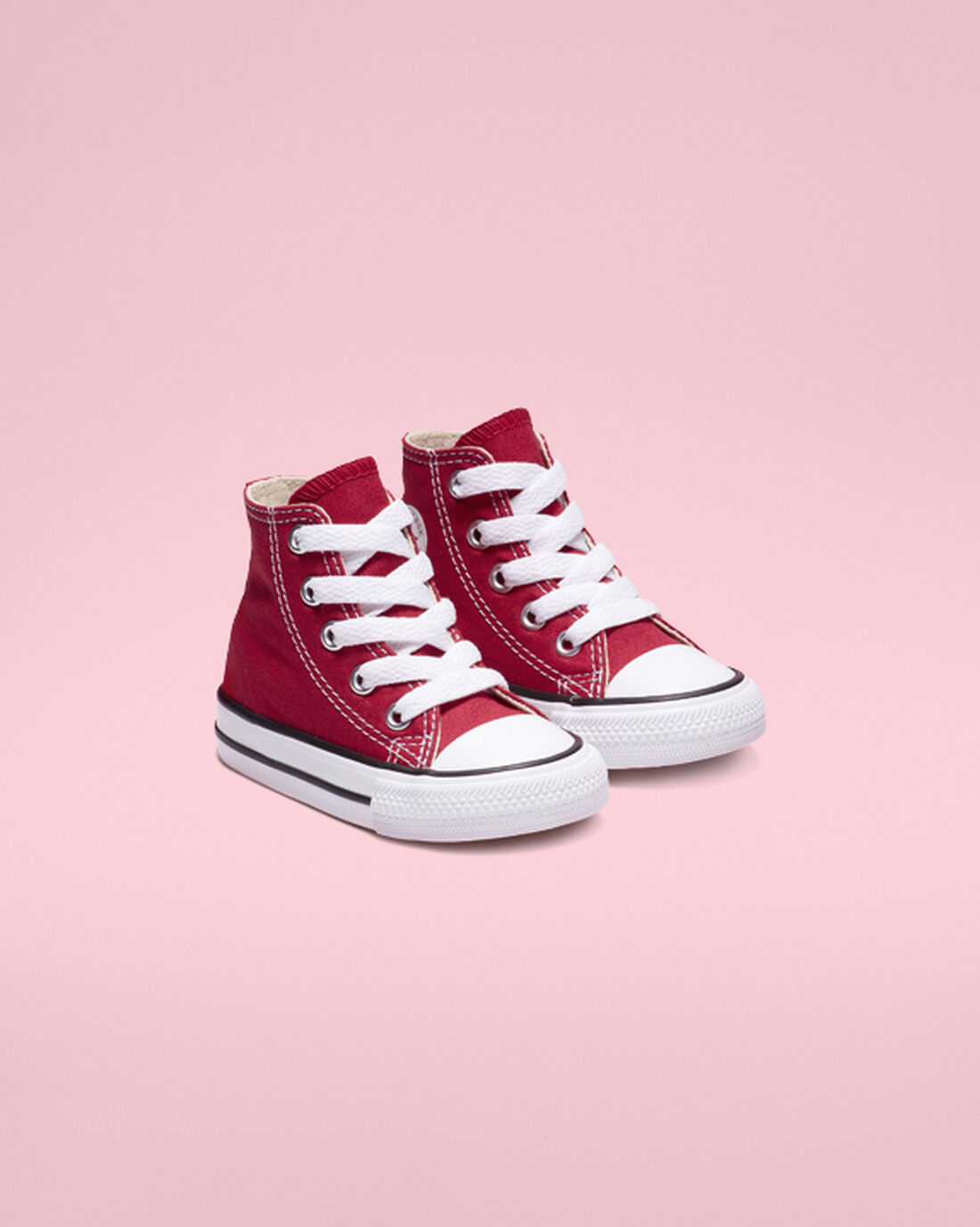 Boys' Converse Chuck Taylor All Star High Top Sneakers Red | Australia-10647