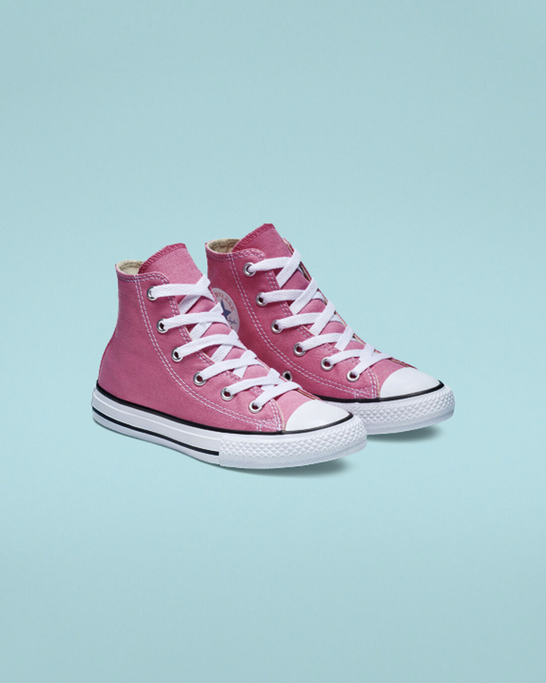 Boys' Converse Chuck Taylor All Star High Top Sneakers Pink | Australia-23875