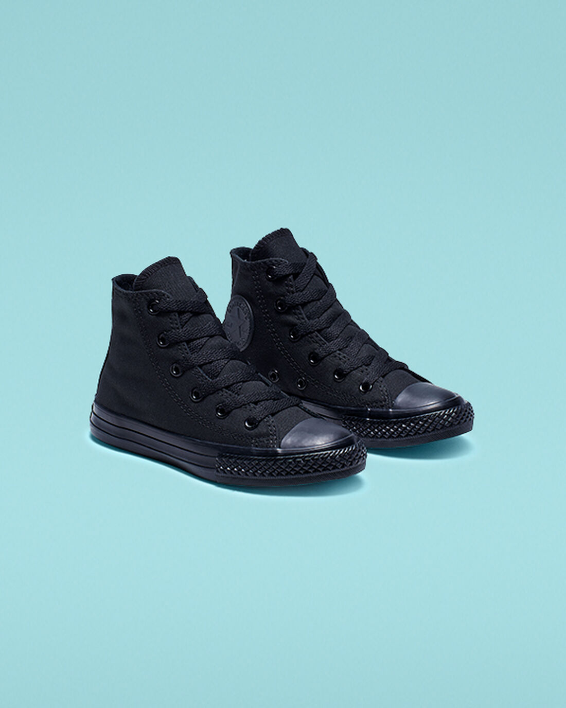 Boys' Converse Chuck Taylor All Star High Top Sneakers Black | Australia-53678