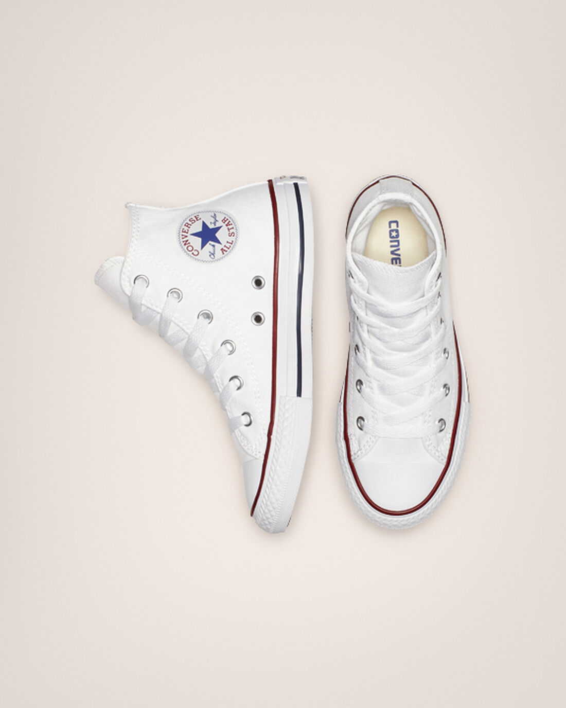 Boys' Converse Chuck Taylor All Star High Top Sneakers White | Australia-72540