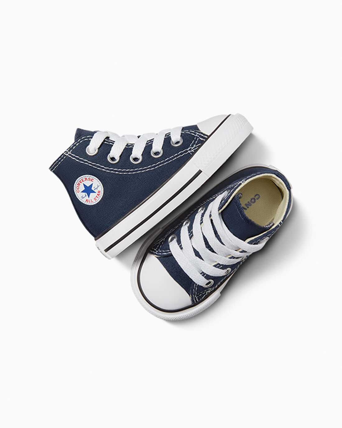 Boys' Converse Chuck Taylor All Star High Top Sneakers Navy | Australia-86352