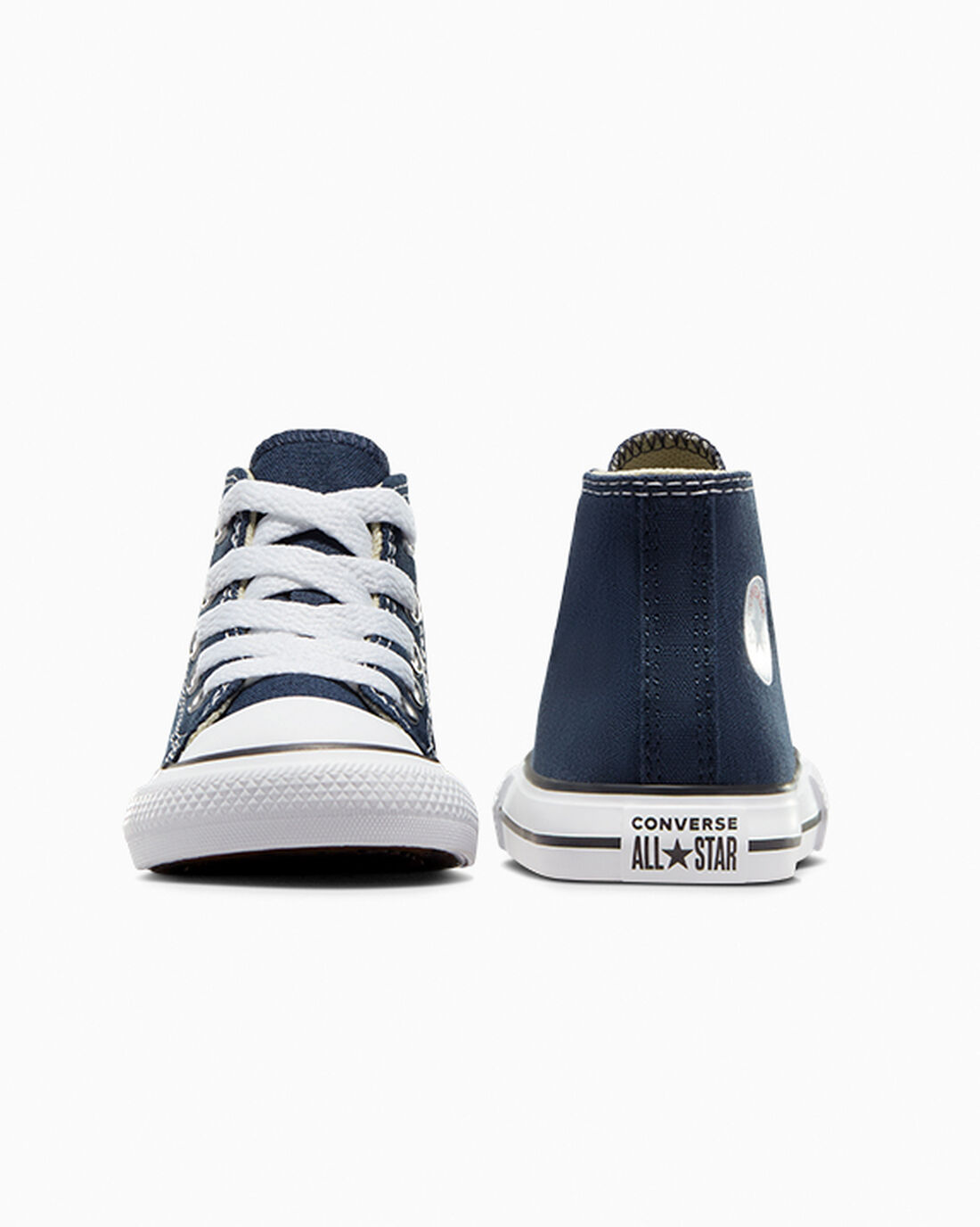 Boys' Converse Chuck Taylor All Star High Top Sneakers Navy | Australia-86352