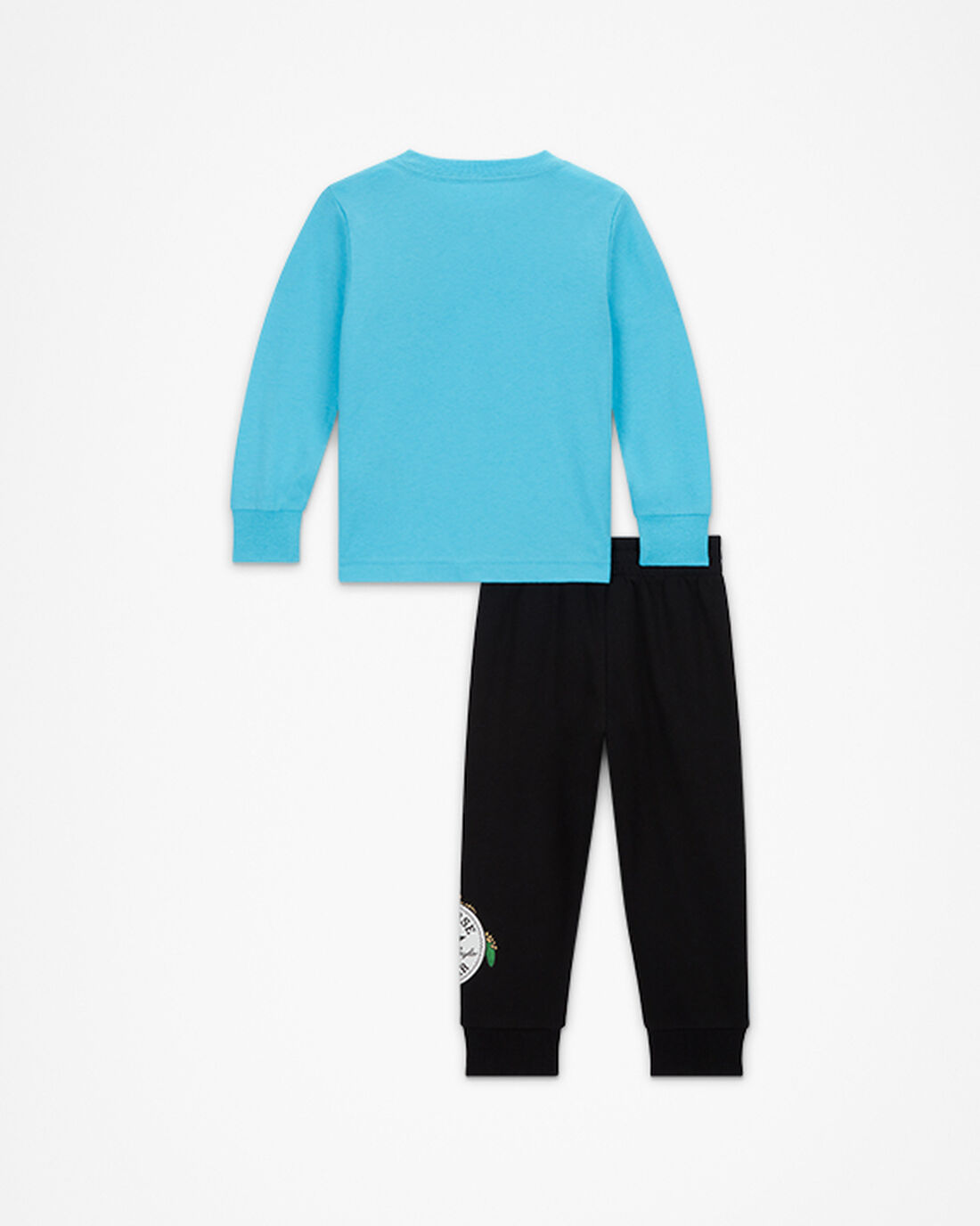 Boys' Converse Long Sleeve Dino & Jogger Sets Black | Australia-19820