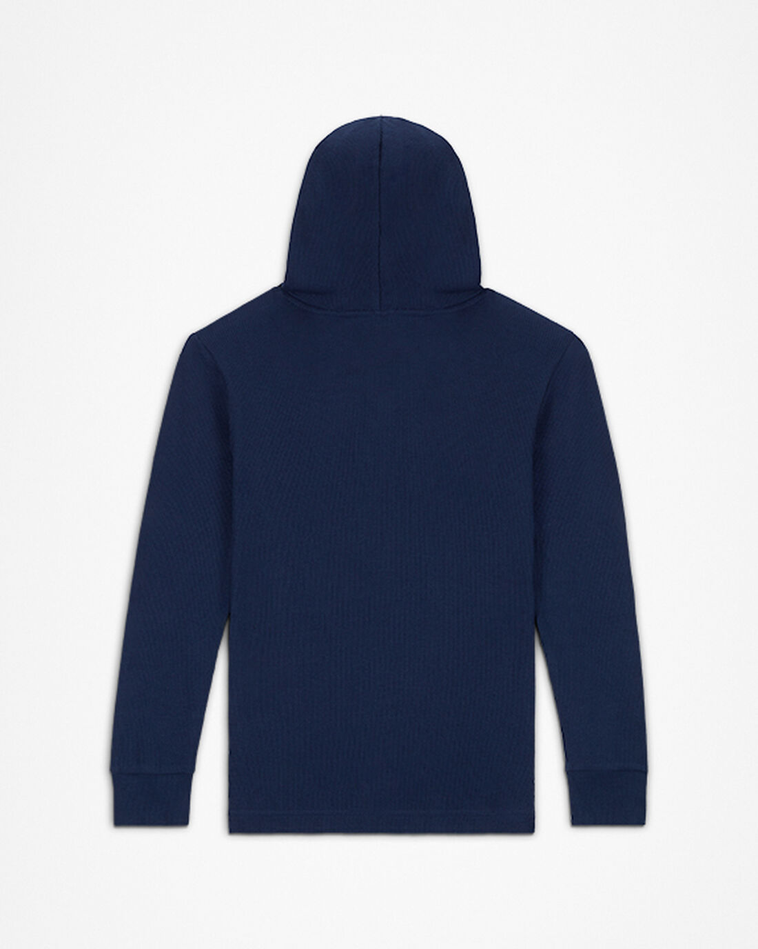 Boys' Converse Long Sleeve Waffle Hoodies Navy | Australia-43729