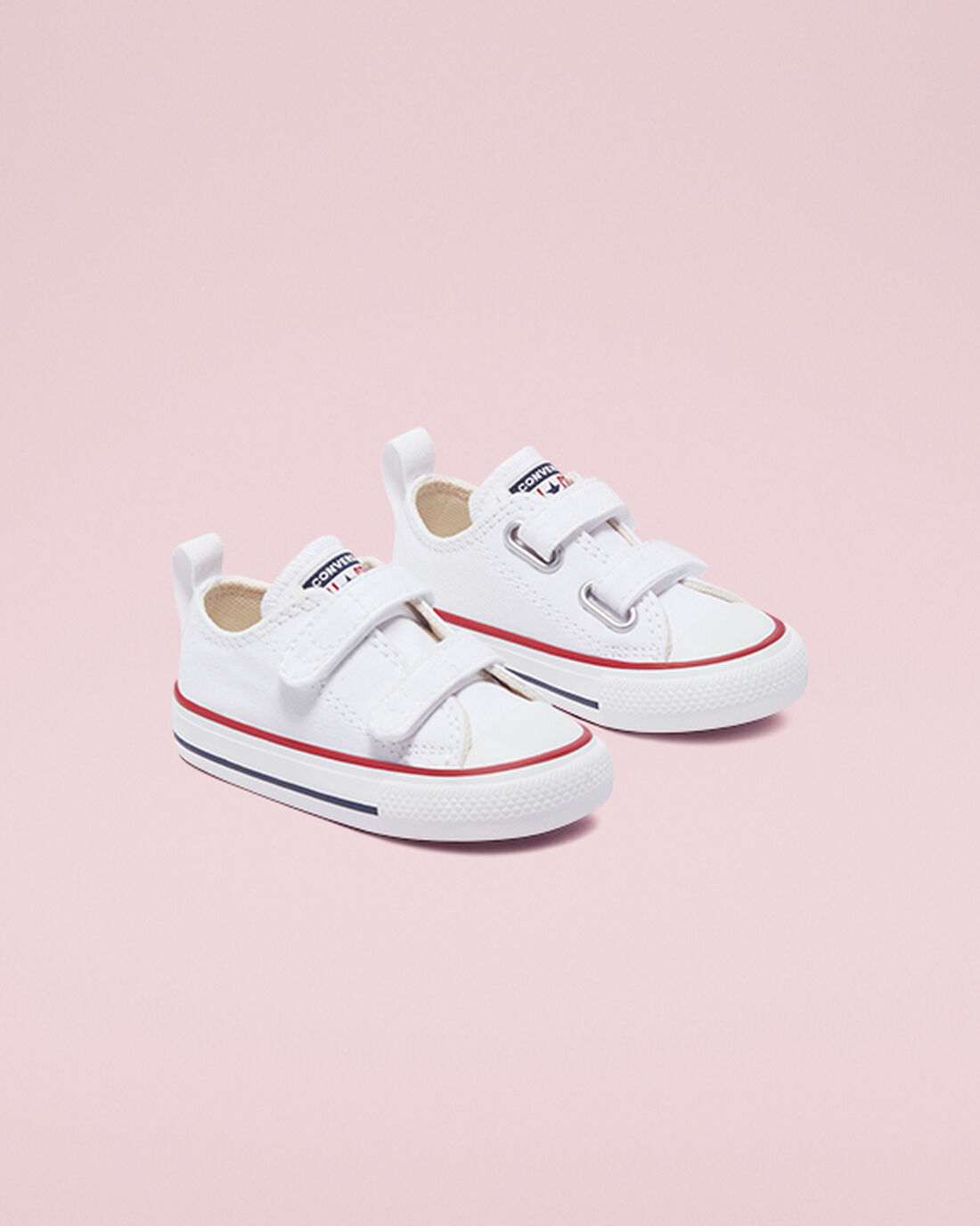 Girls' Converse Chuck Taylor All Star Easy-On Sneakers White/Dark Red/Navy | Australia-03179