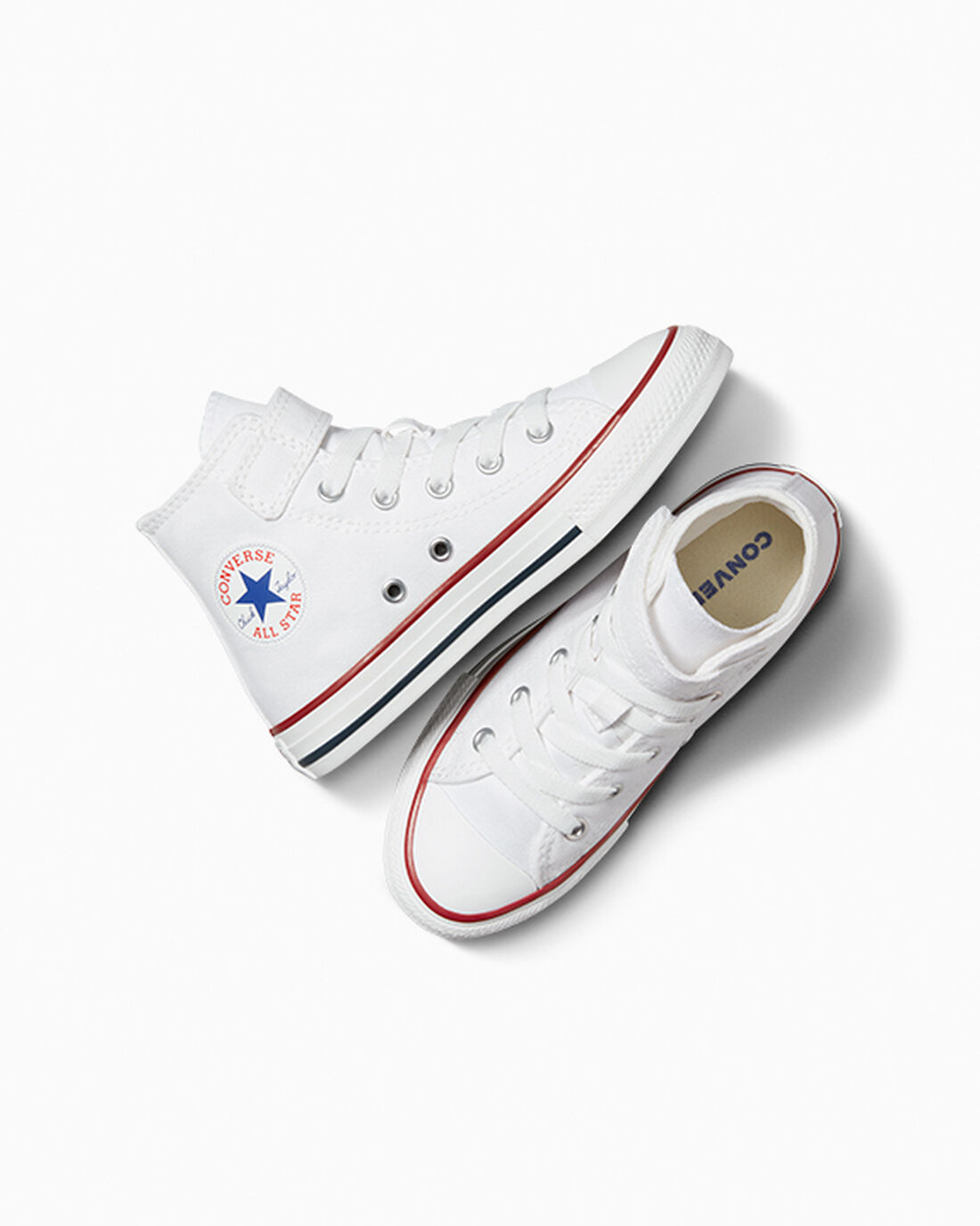 Girls' Converse Chuck Taylor All Star Easy-On High Top Sneakers White/Beige | Australia-07248