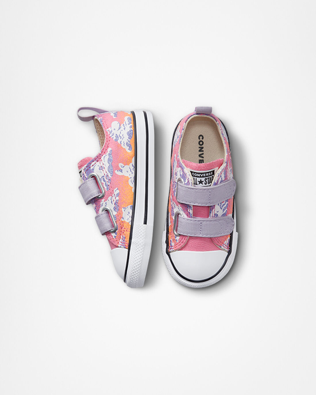 Girls' Converse Chuck Taylor All Star Easy-On Cloud Gazer Sneakers Purple/Pink | Australia-08743