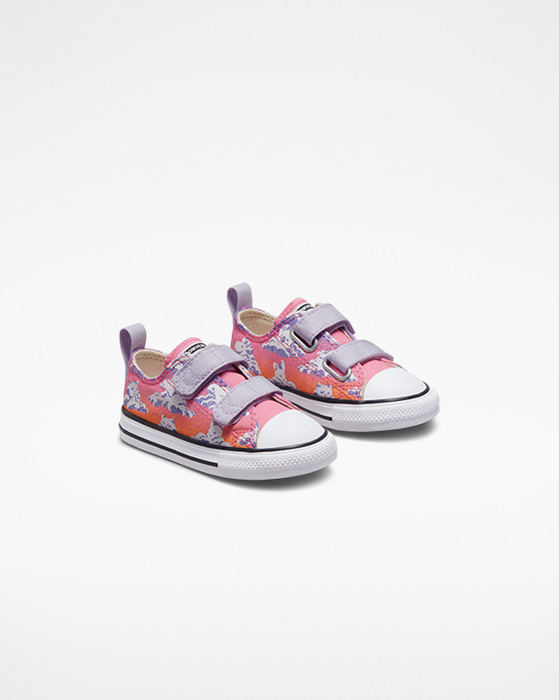 Girls' Converse Chuck Taylor All Star Easy-On Cloud Gazer Sneakers Purple/Pink | Australia-08743