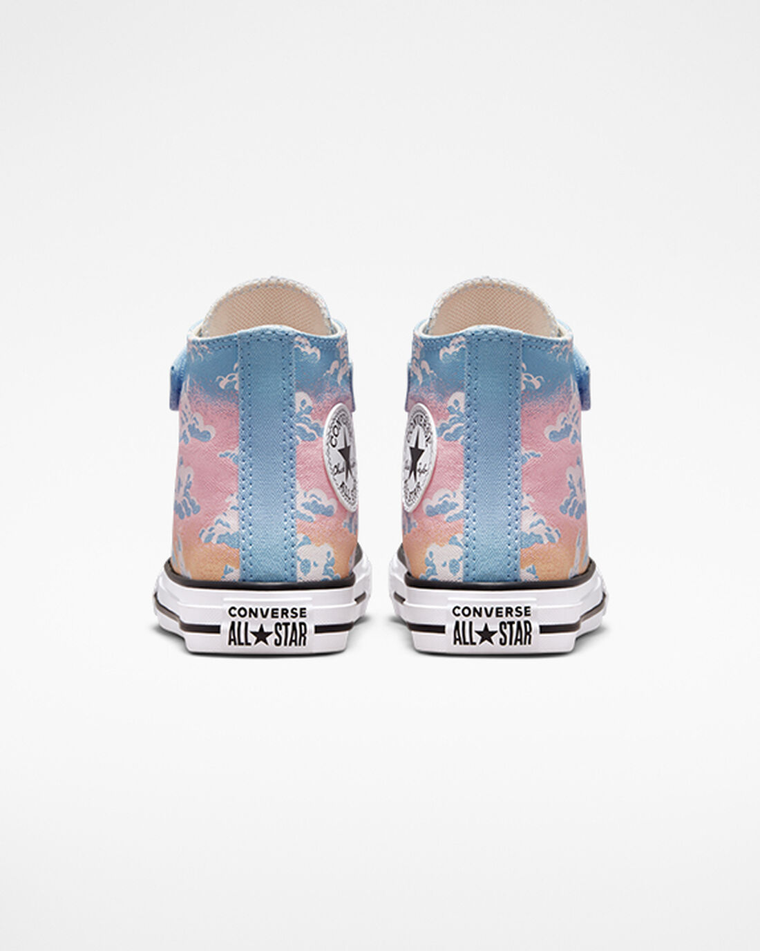 Girls' Converse Chuck Taylor All Star Easy-On Cloud Gazer High Top Sneakers Blue/Orange Pink | Australia-24971