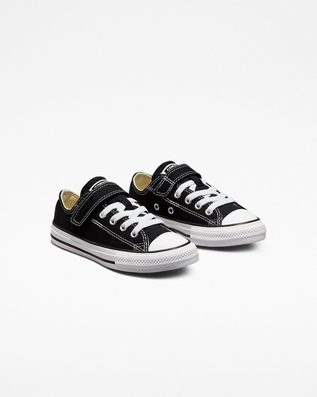 Girls' Converse Chuck Taylor All Star Easy-On Sneakers Black/Beige/White | Australia-72146