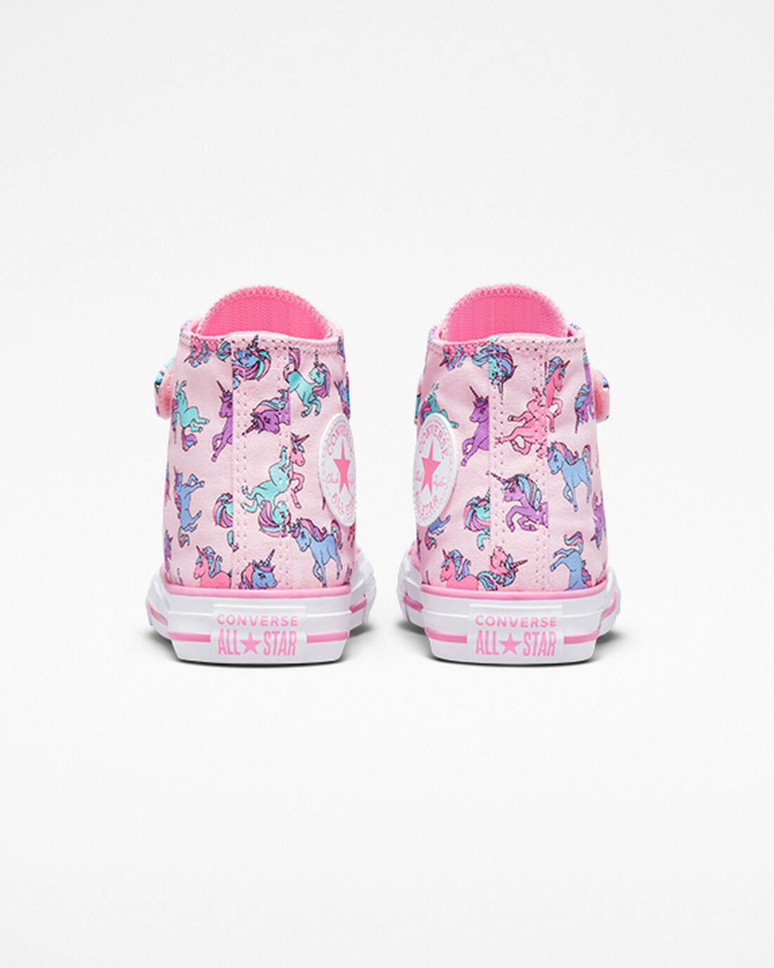 Girls' Converse Chuck Taylor All Star Easy-On Unicorns High Top Sneakers Pink/Blue | Australia-90416