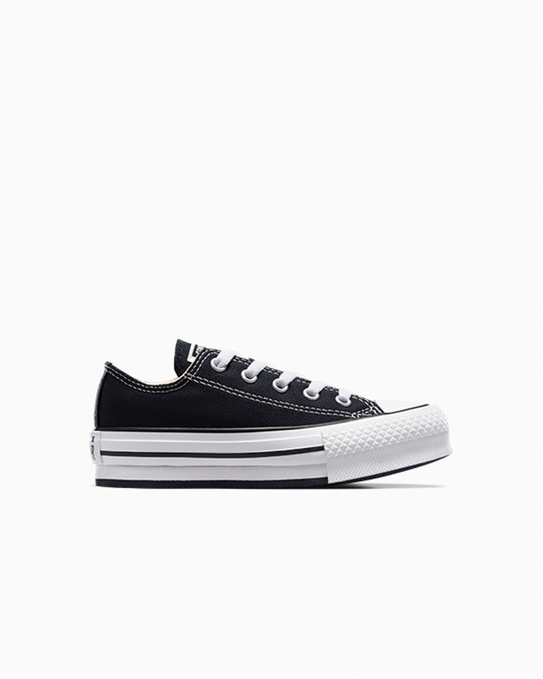 Girls\' Converse Chuck Taylor All Star Lift Sneakers Black/White/Black | Australia-90872