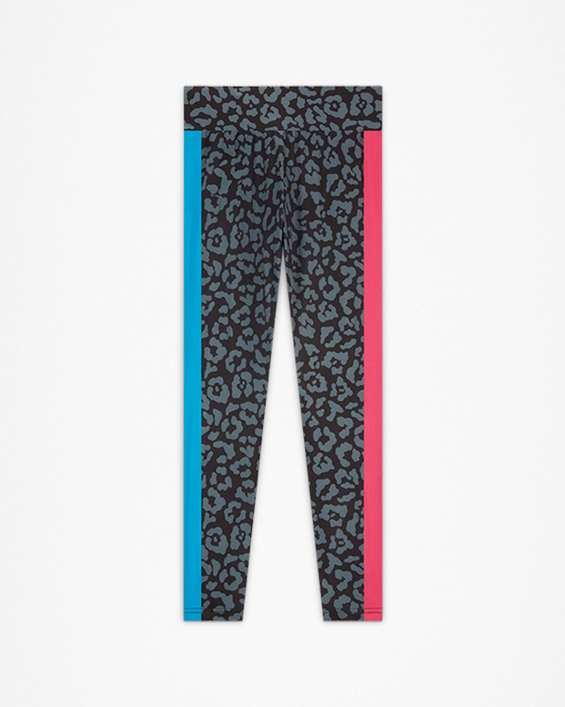 Girls' Converse High Rise Leopard Pants Black | Australia-82693