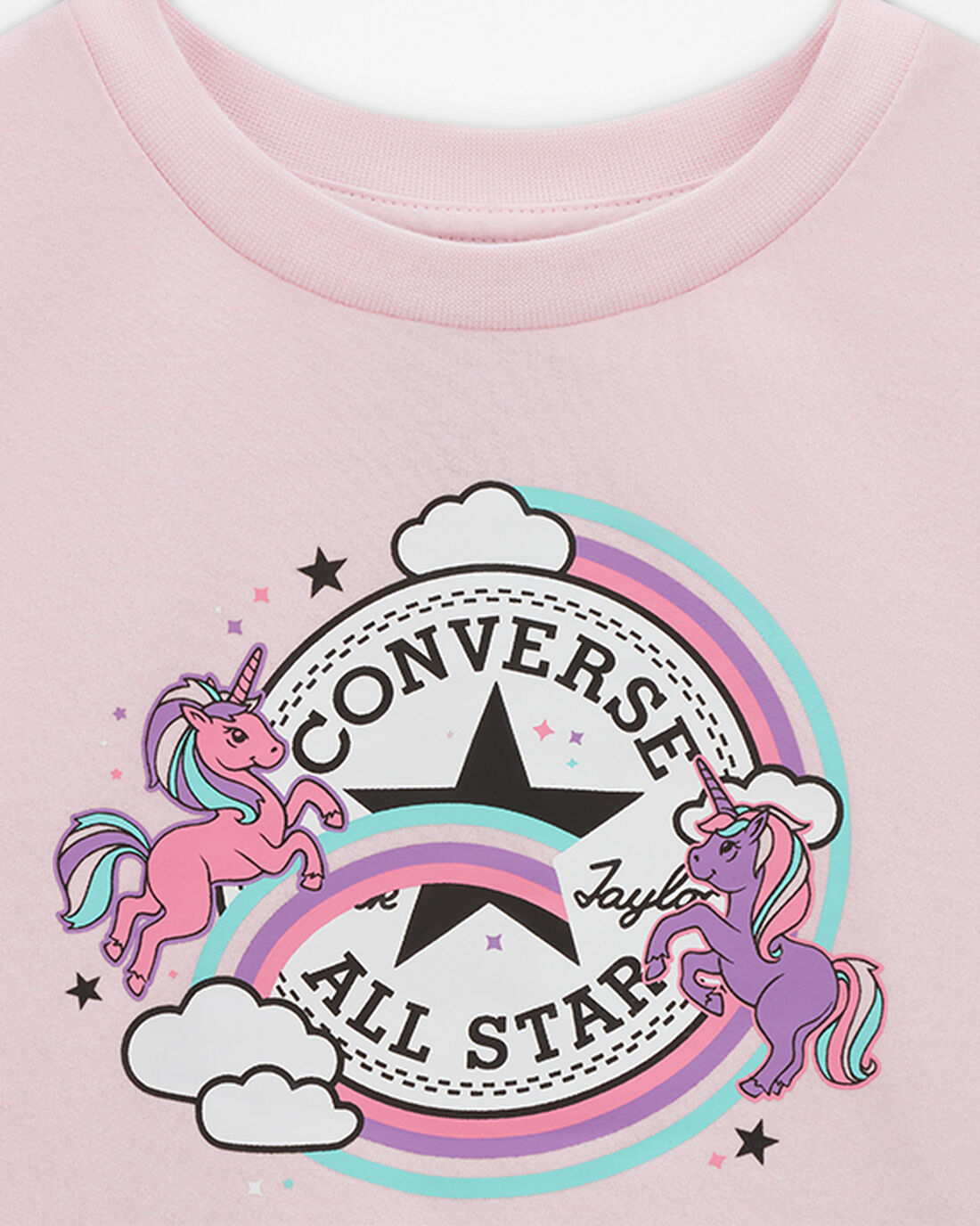 Girls' Converse Ruffle Crew & Legging Sets Pink | Australia-10925