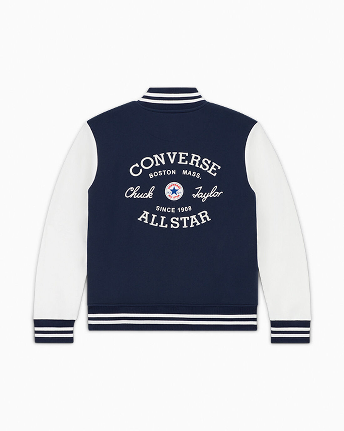 Men's Converse All Star Patch Bomber Jackets Obsidian | Australia-40561