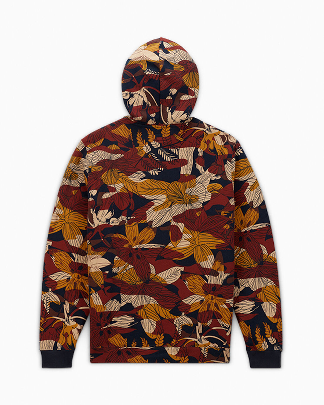 Men's Converse Black Joy Classic Long Sleeve Floral Hoodies Camo | Australia-70593