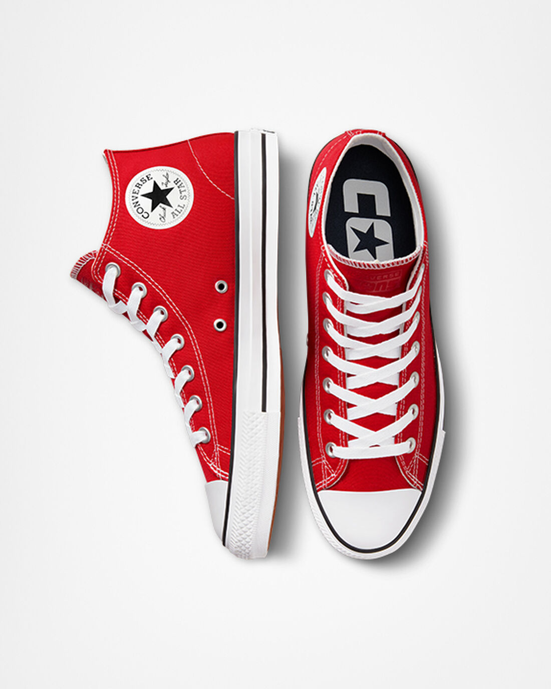 Men's Converse CONS Chuck Taylor All Star Pro Skate Shoes Red/White/Black | Australia-29175