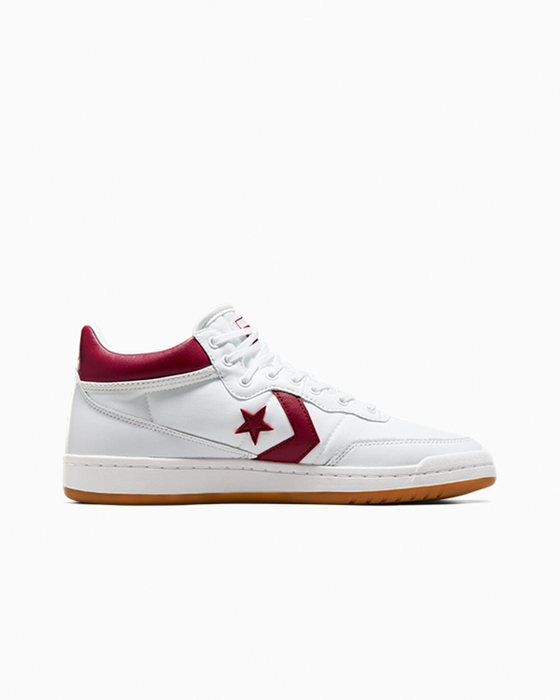 Men's Converse CONS Fastbreak Pro Leather Skate Shoes White/Red/White | Australia-42698