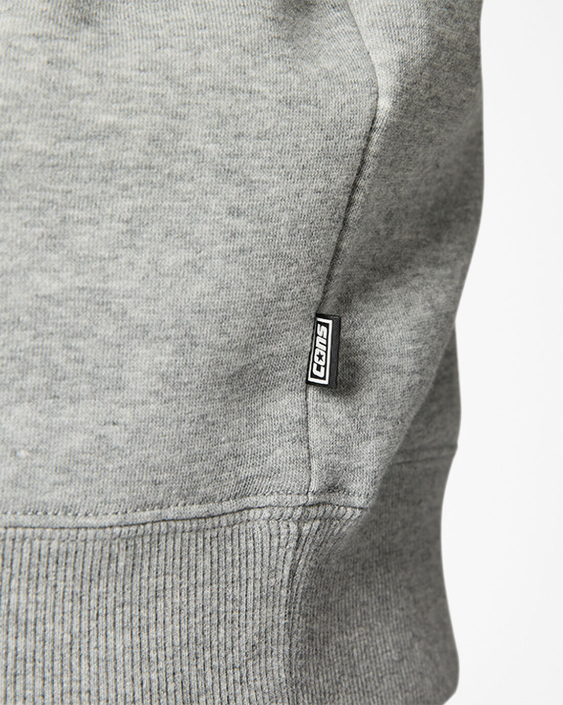 Men's Converse CONS Fleece Pullover Hoodies Grey | Australia-60918