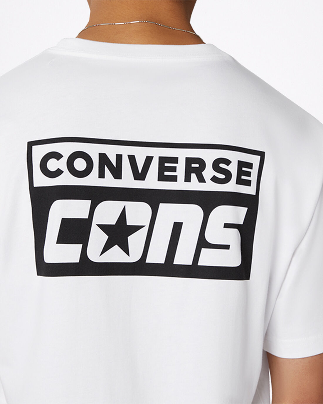 Men's Converse CONS Graphic T-Shirts White | Australia-75093