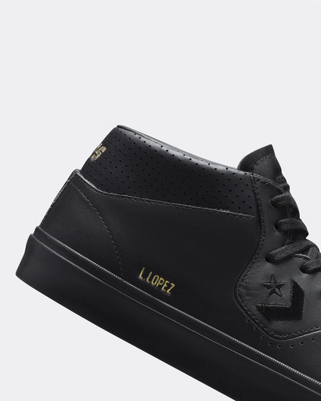 Men's Converse CONS Louie Lopez Pro Mono Leather Skate Shoes Black | Australia-37526