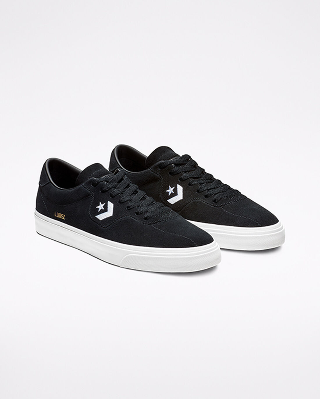 Men's Converse CONS Louie Lopez Pro Skate Shoes Black/White | Australia-12397