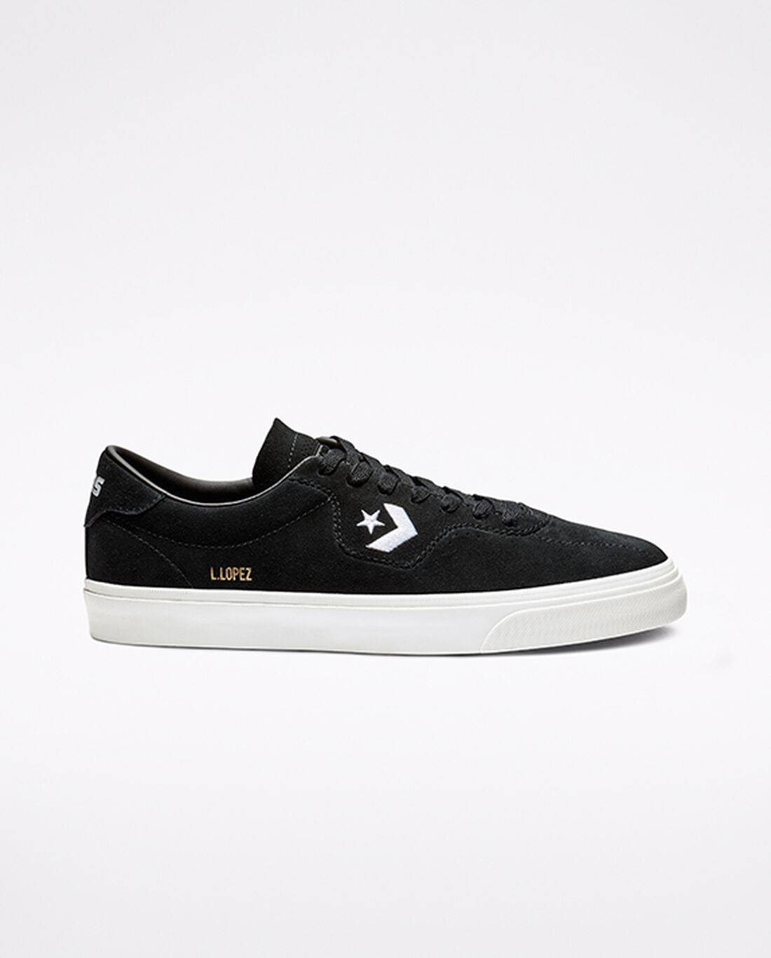 Men\'s Converse CONS Louie Lopez Pro Skate Shoes Black/White | Australia-12397