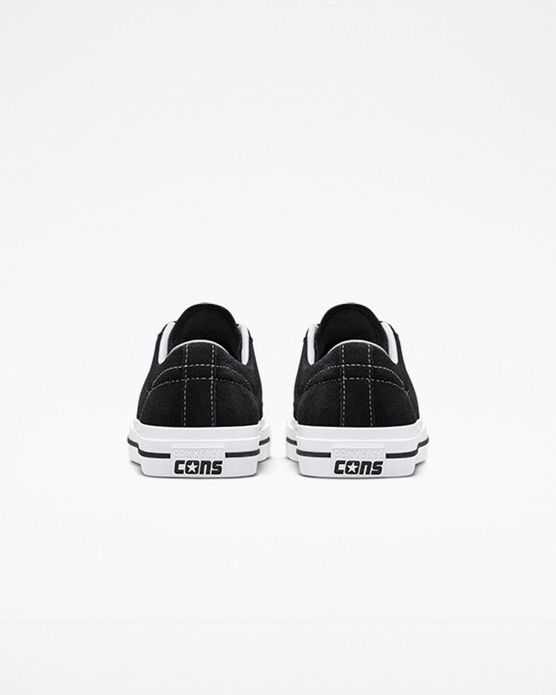 Men's Converse CONS One Star Pro Suede Skate Shoes Black/White | Australia-73612