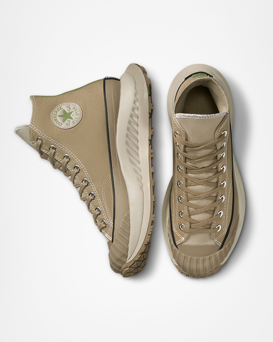 Men's Converse Chuck 70 AT-CX Earth Tones High Top Sneakers Khaki/Grey | Australia-69725