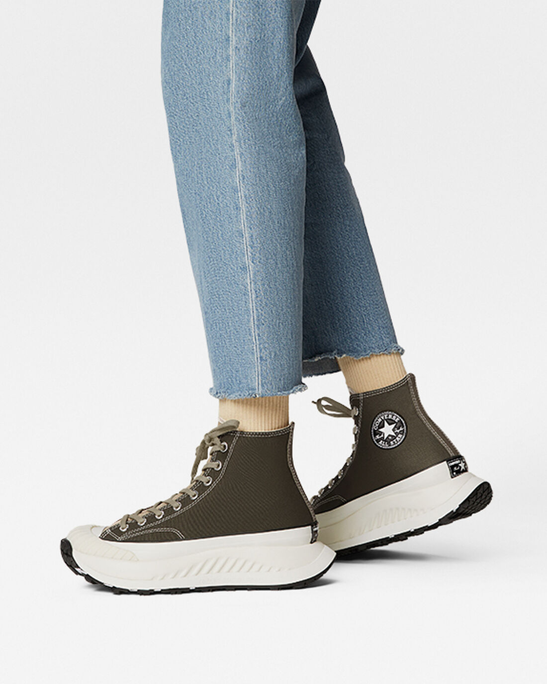 Men's Converse Chuck 70 AT-CX High Top Sneakers Olive | Australia-68431