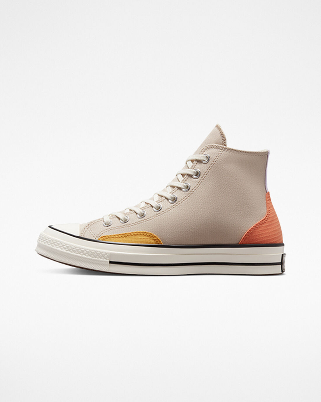 Men's Converse Chuck 70 Color Block High Top Sneakers Beige/Green/Orange | Australia-91876