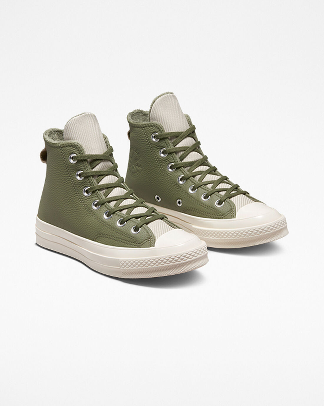 Men's Converse Chuck 70 Counter Climate High Top Sneakers Olive | Australia-58941