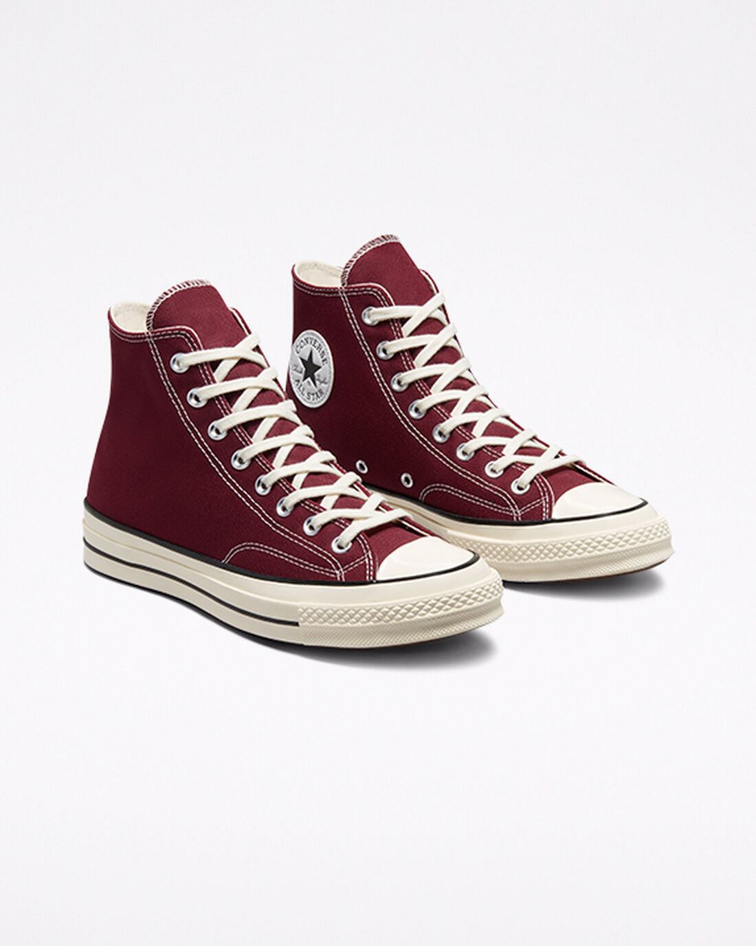 Men's Converse Chuck 70 High Top Sneakers Deep Burgundy/Black | Australia-65823