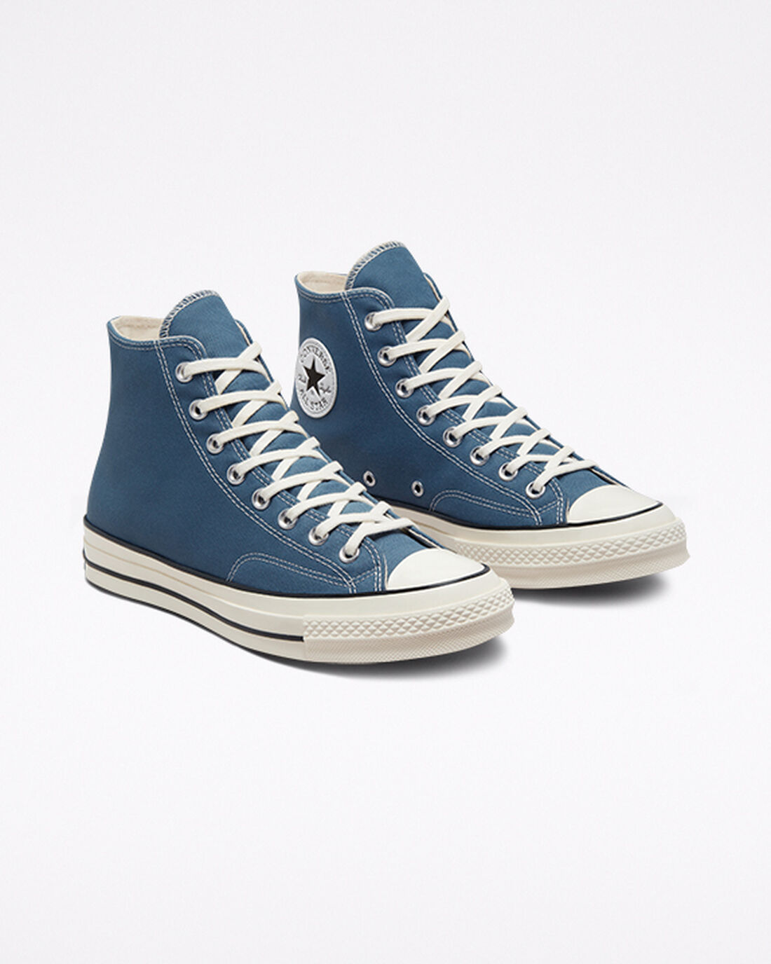 Men's Converse Chuck 70 High Top Sneakers Deep Waters/Egret/Black | Australia-65930