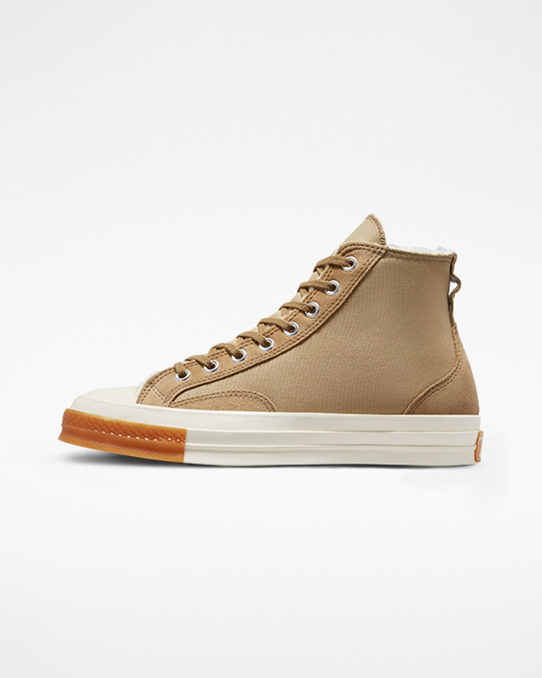 Men's Converse Chuck 70 Lined Colorblock High Top Sneakers Khaki | Australia-59104