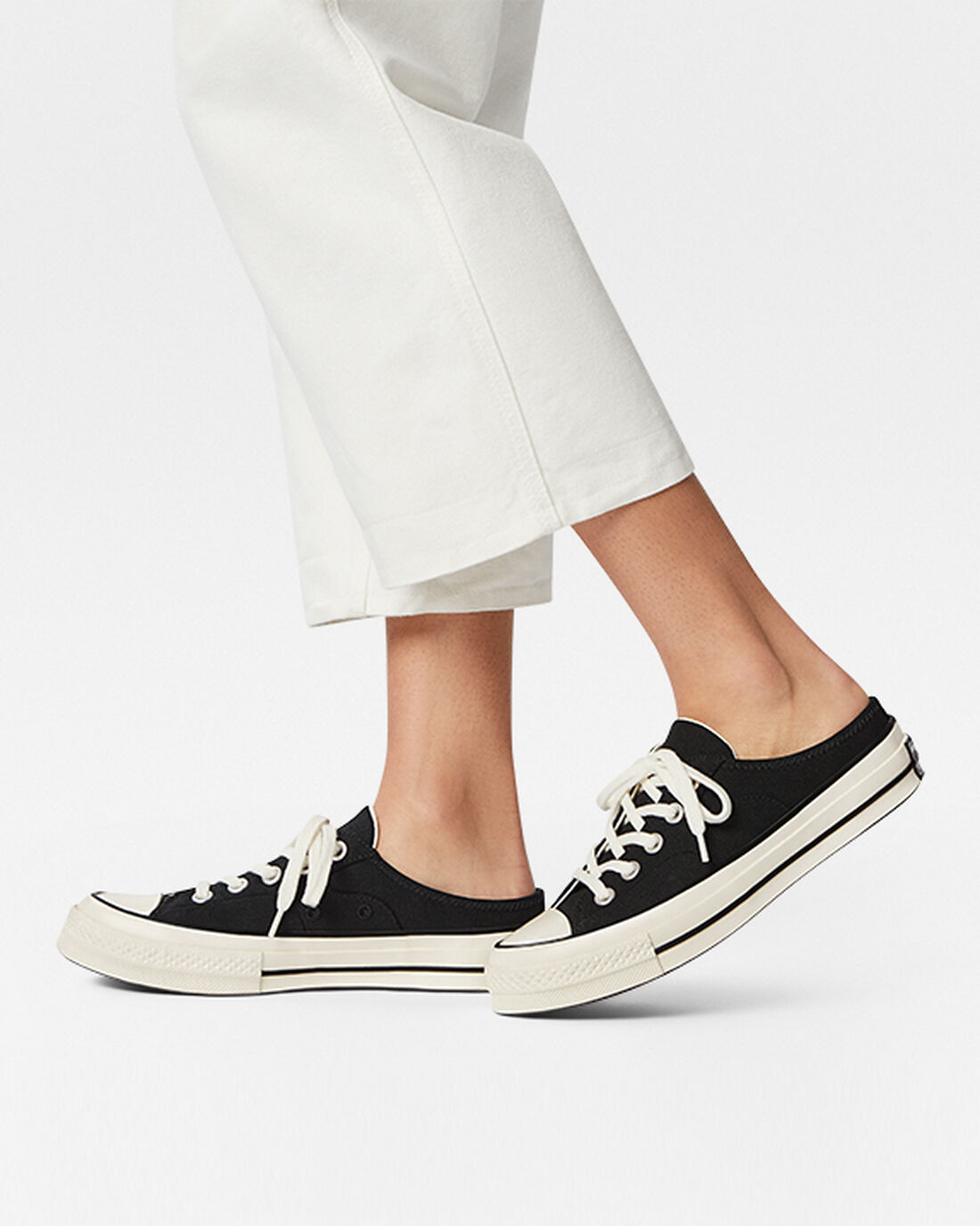 Men's Converse Chuck 70 Mule Sneakers Black | Australia-14956