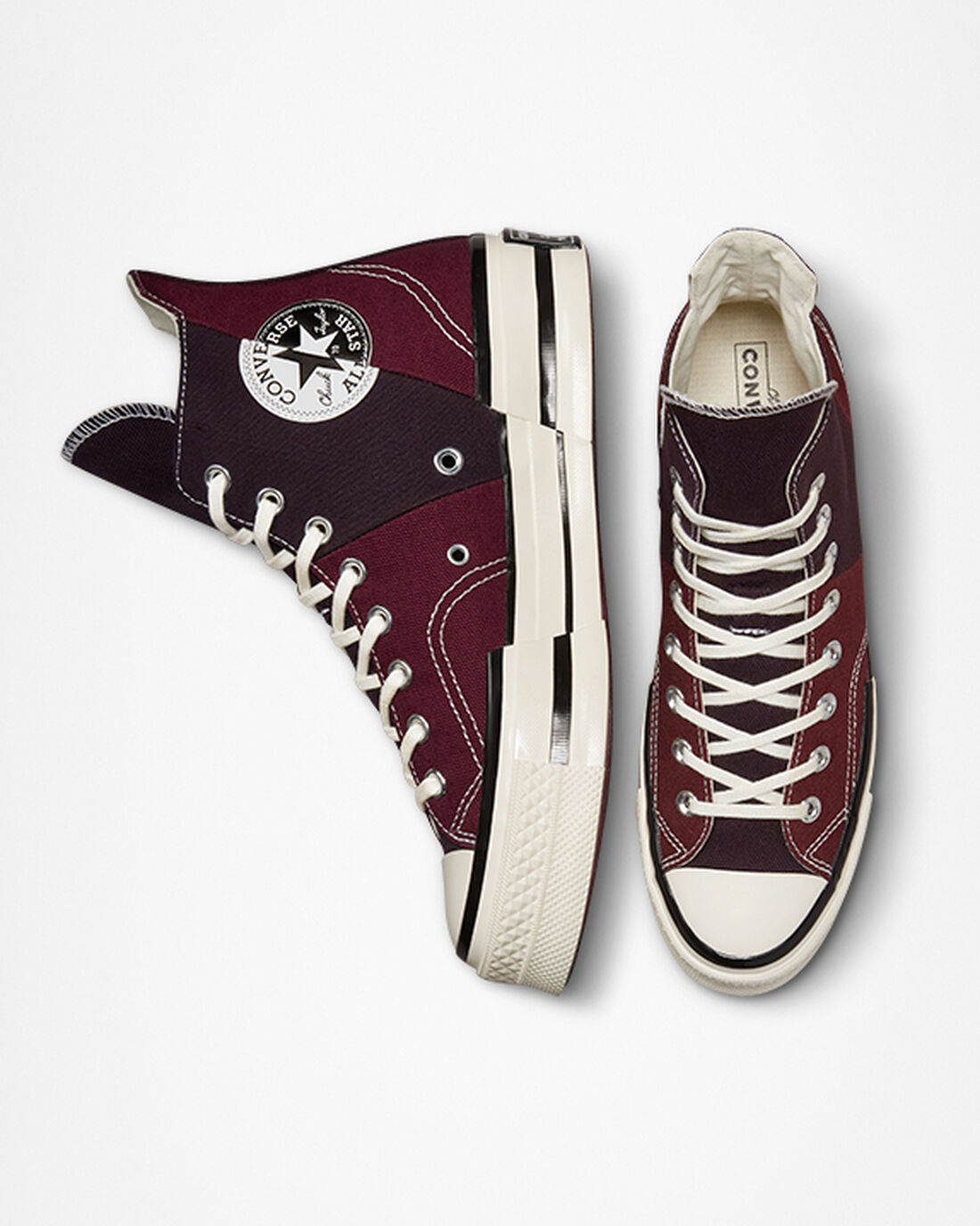 Men's Converse Chuck 70 Plus High Top Sneakers Dark Red/Black | Australia-13268