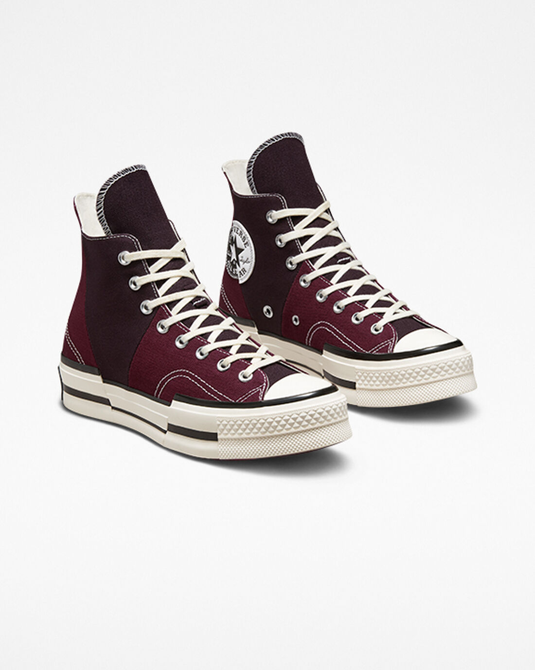 Men's Converse Chuck 70 Plus High Top Sneakers Dark Red/Black | Australia-13268