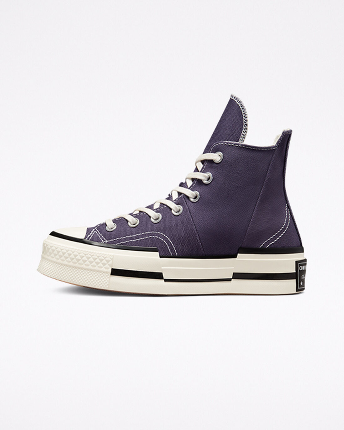 Men's Converse Chuck 70 Plus High Top Sneakers Purple/Black | Australia-38069