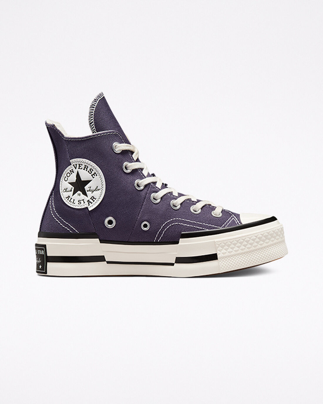 Men\'s Converse Chuck 70 Plus High Top Sneakers Purple/Black | Australia-38069