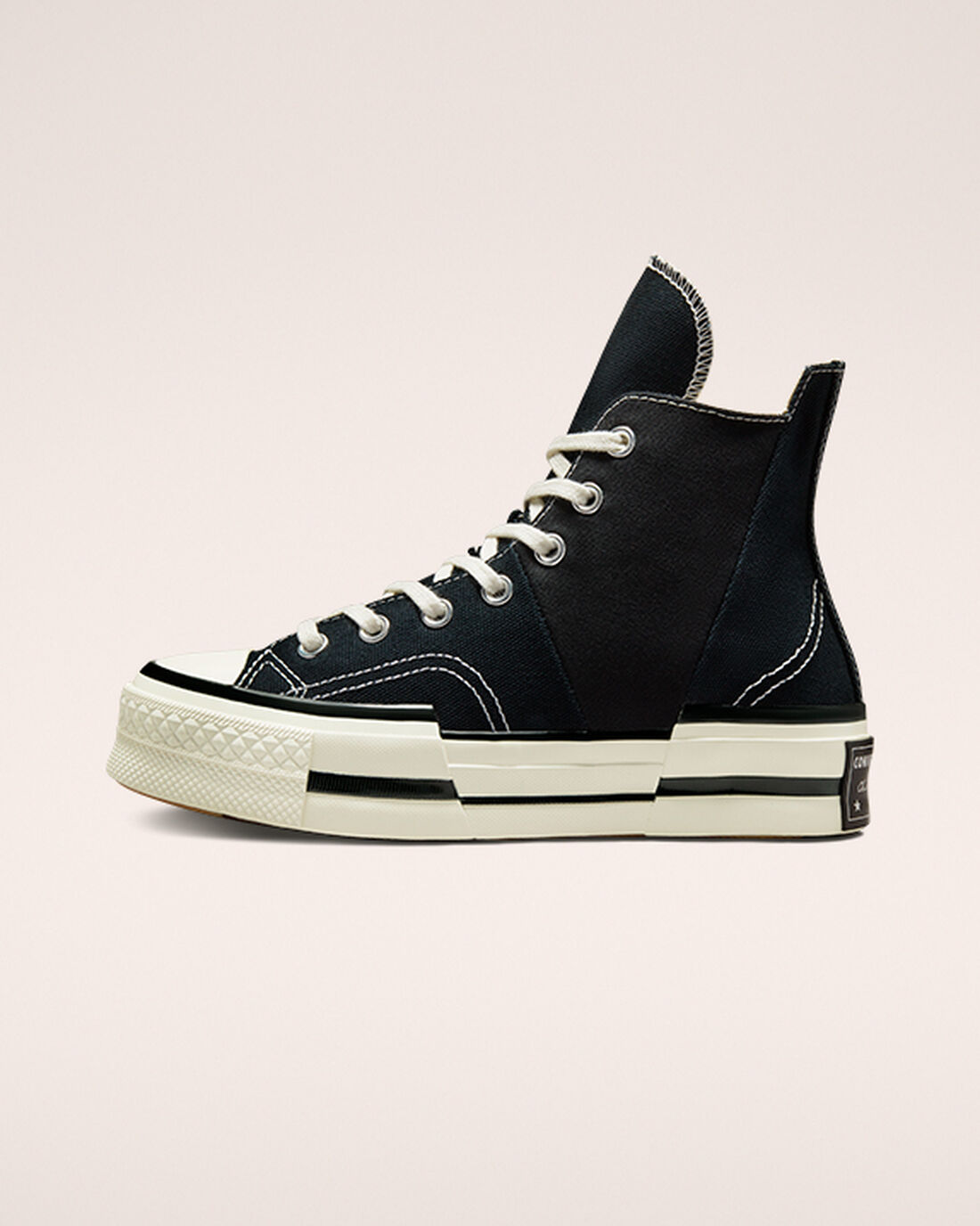 Men's Converse Chuck 70 Plus High Top Sneakers Black | Australia-56713