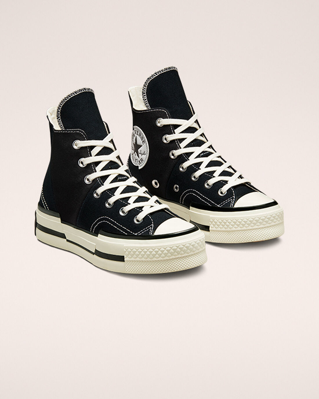 Men's Converse Chuck 70 Plus High Top Sneakers Black | Australia-56713