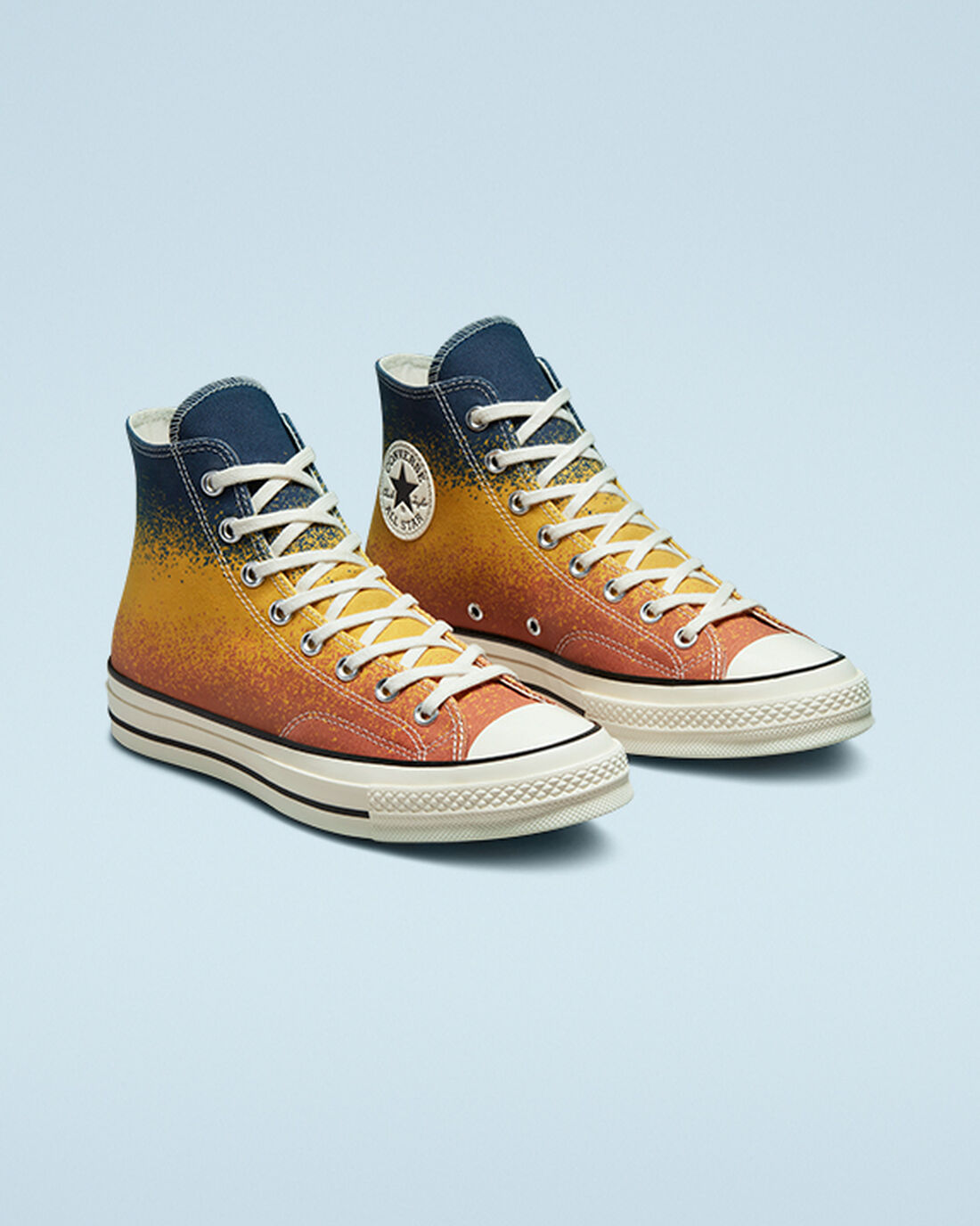 Men's Converse Chuck 70 Scatter Dye High Top Sneakers Gold | Australia-10876