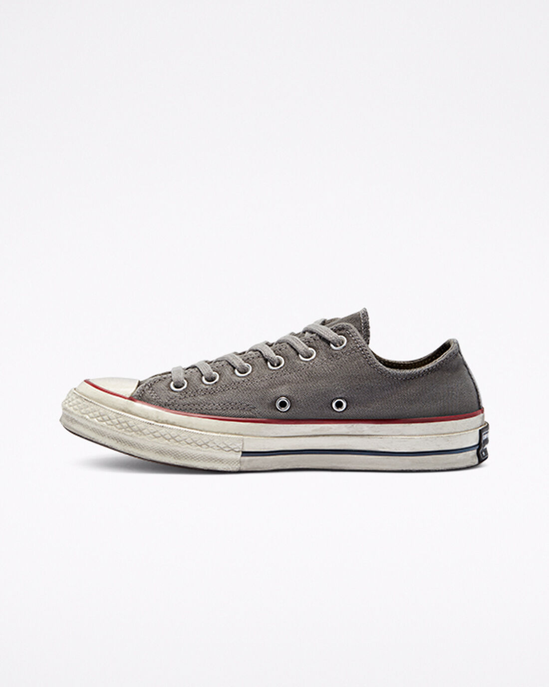 Men's Converse Chuck 70 Smoked Canvas Sneakers White | Australia-78210