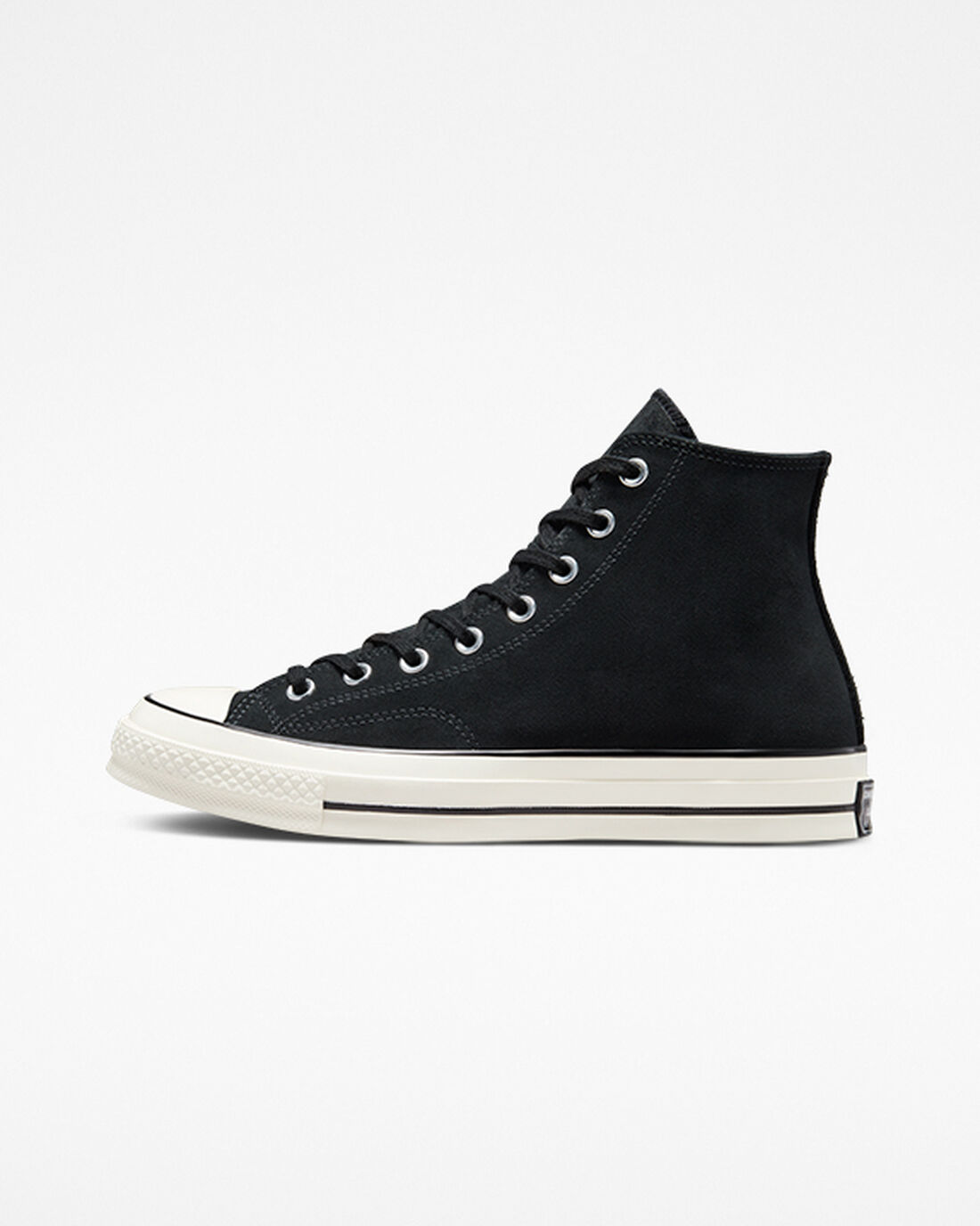 Men's Converse Chuck 70 Suede High Top Sneakers Black | Australia-15738