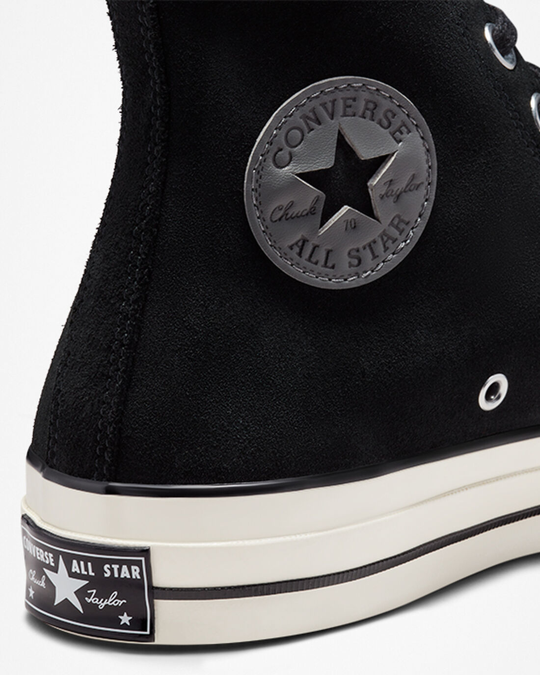 Men's Converse Chuck 70 Suede High Top Sneakers Black | Australia-15738