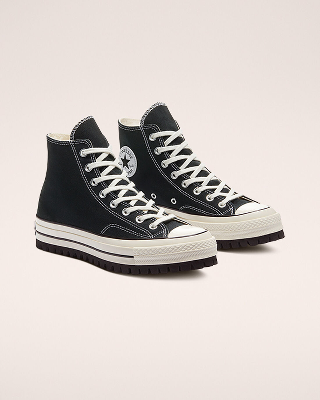 Men's Converse Chuck 70 Trek High Top Sneakers Black | Australia-16307